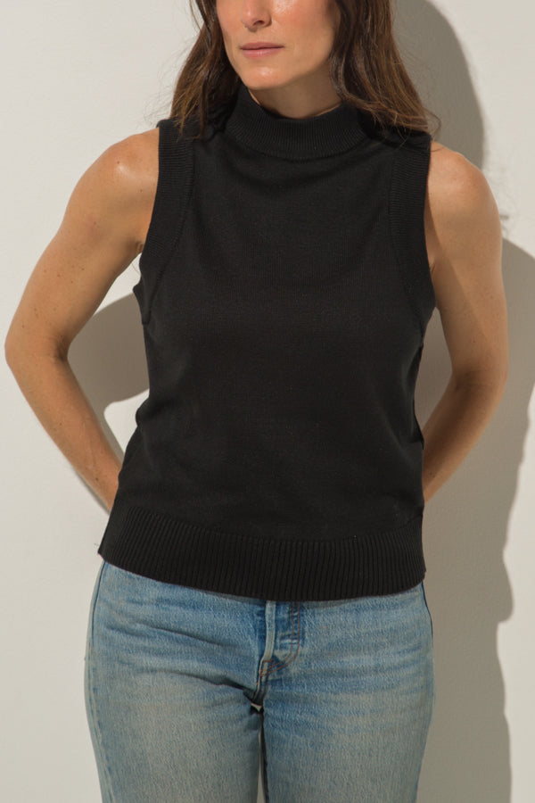 
                  
                    CLASSIC KNITTED TANK BLACK
                  
                