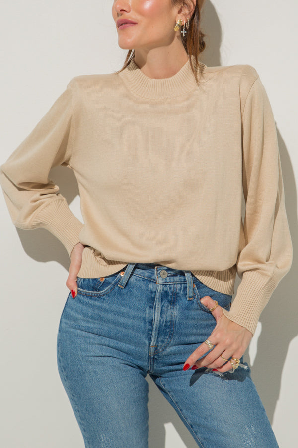 CLASSIC KNITTED LONG SLEEVE TOP